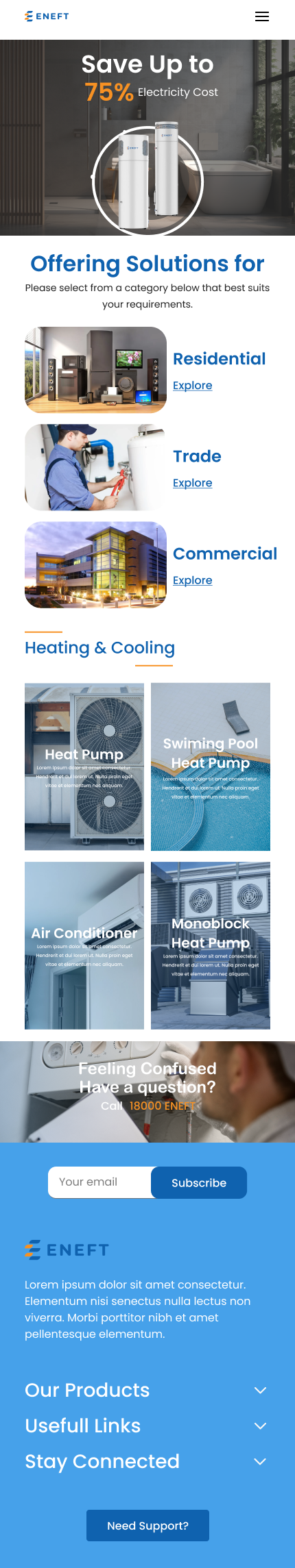 WordPress-Design von Taufik H für dieses Projekt | Design #32987257