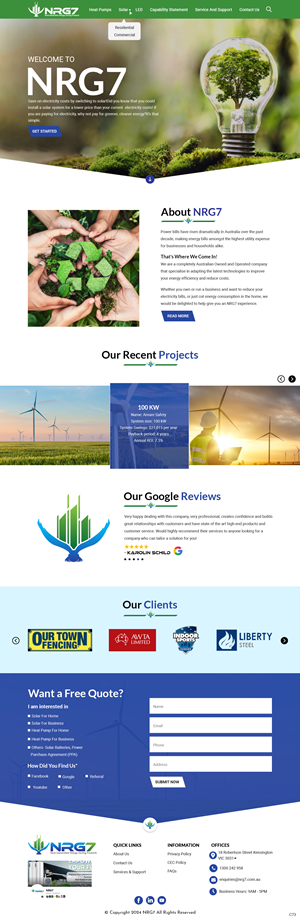 Wordpress Design by pb for this project | Design: #32947117