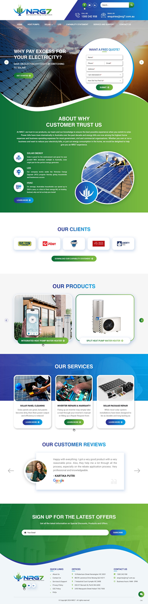 Wordpress Design by pb for this project | Design: #33889145
