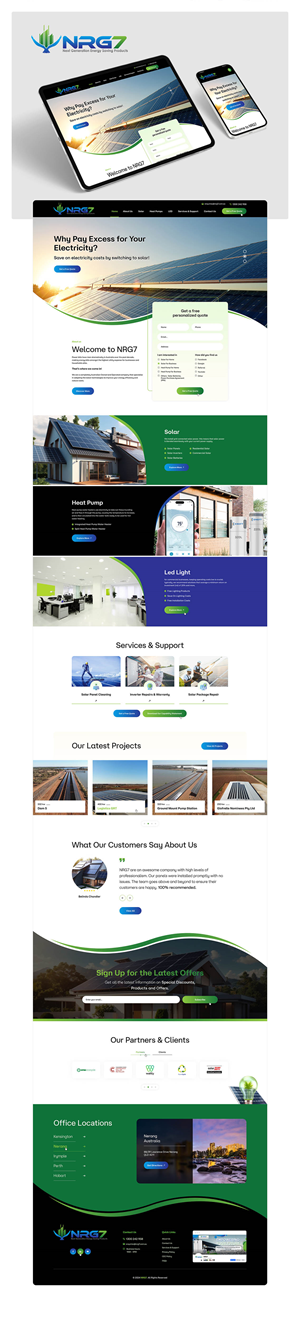 Wordpress Design by Ved Web Services