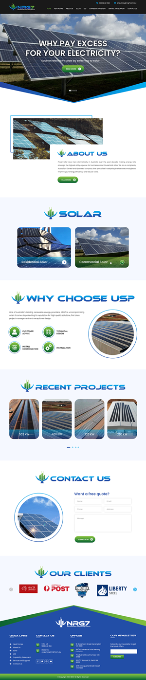 Diseño Wordpress por Creations Box 2015 para este proyecto | Diseño: #32977105