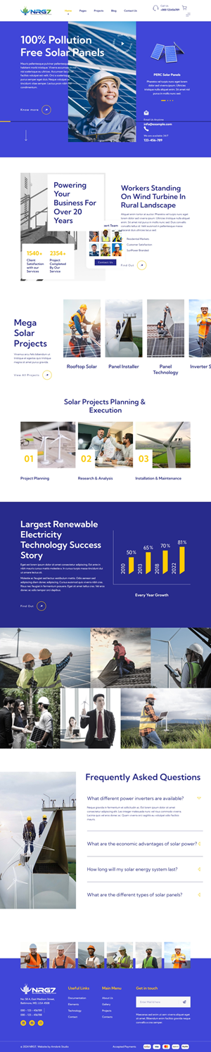 WordPress-Design von Amd87 für dieses Projekt | Design: #33148139