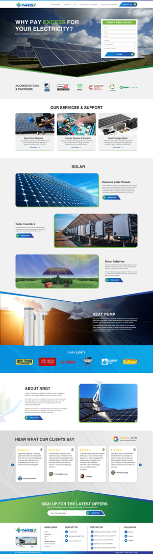 WordPress-Design von creative.bugs für dieses Projekt | Design: #33167966
