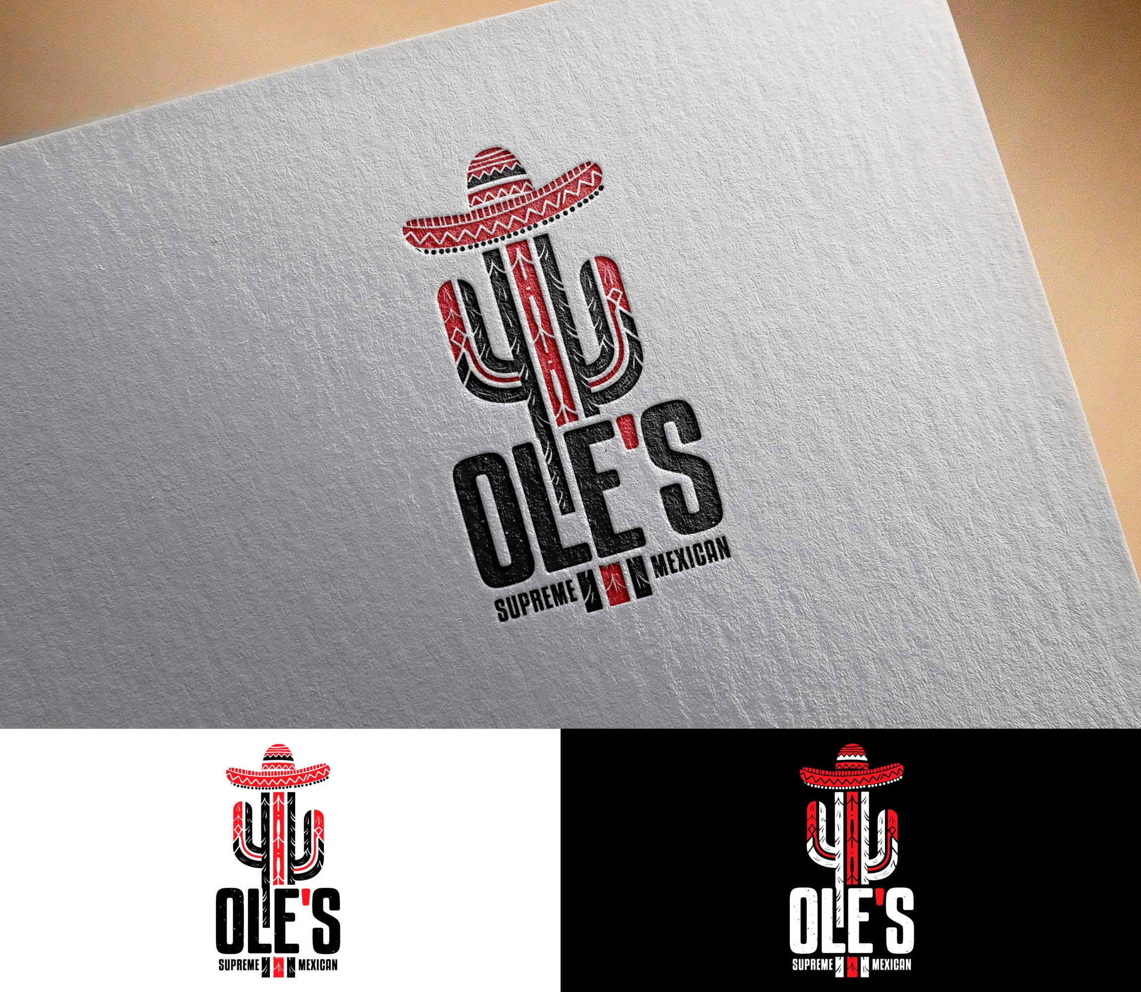 Logo Design by Lumen Branding for Ole's Fajitas | Design #32924087