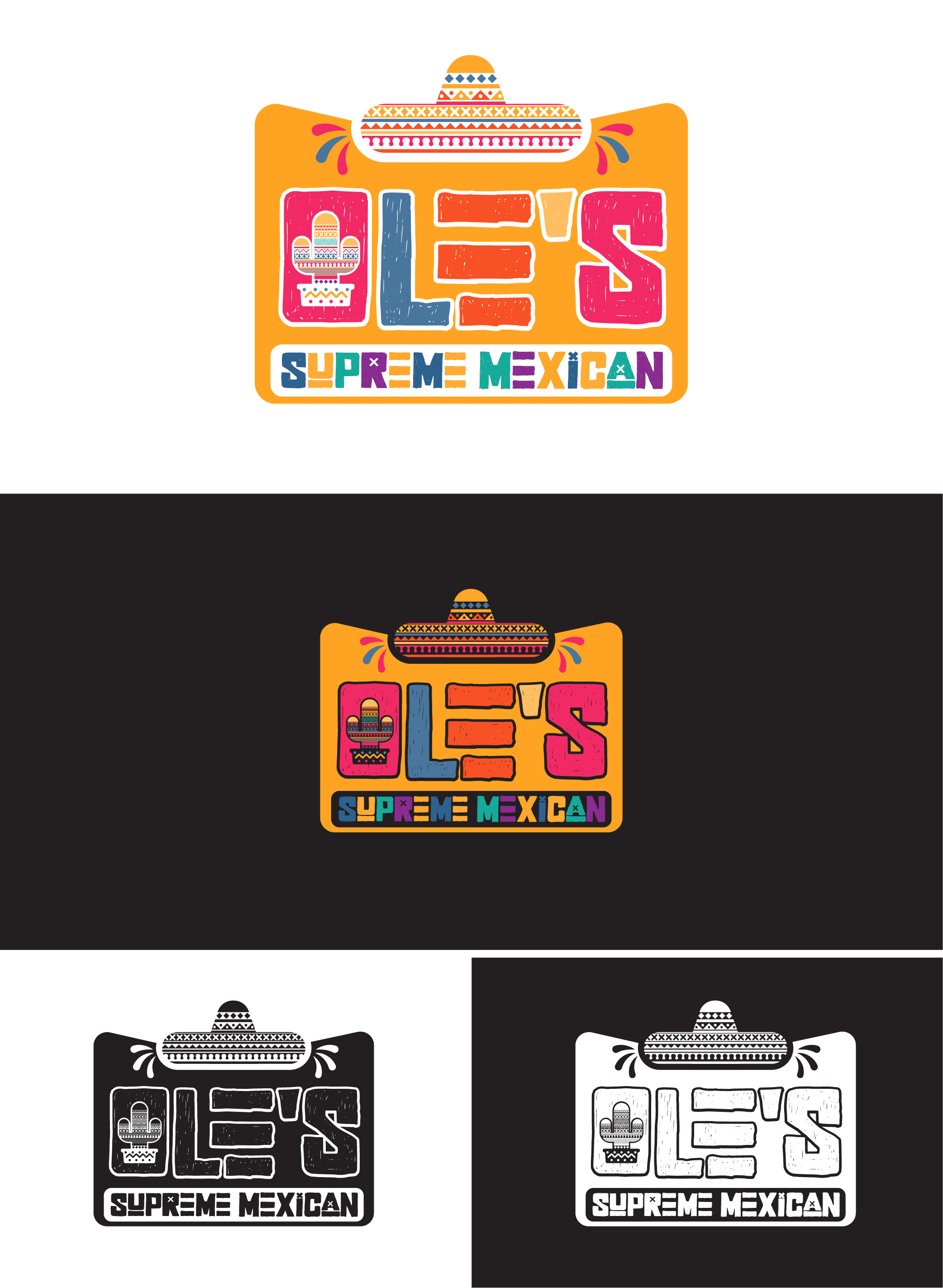Logo Design by Johnny@ for Ole's Fajitas | Design #32943940