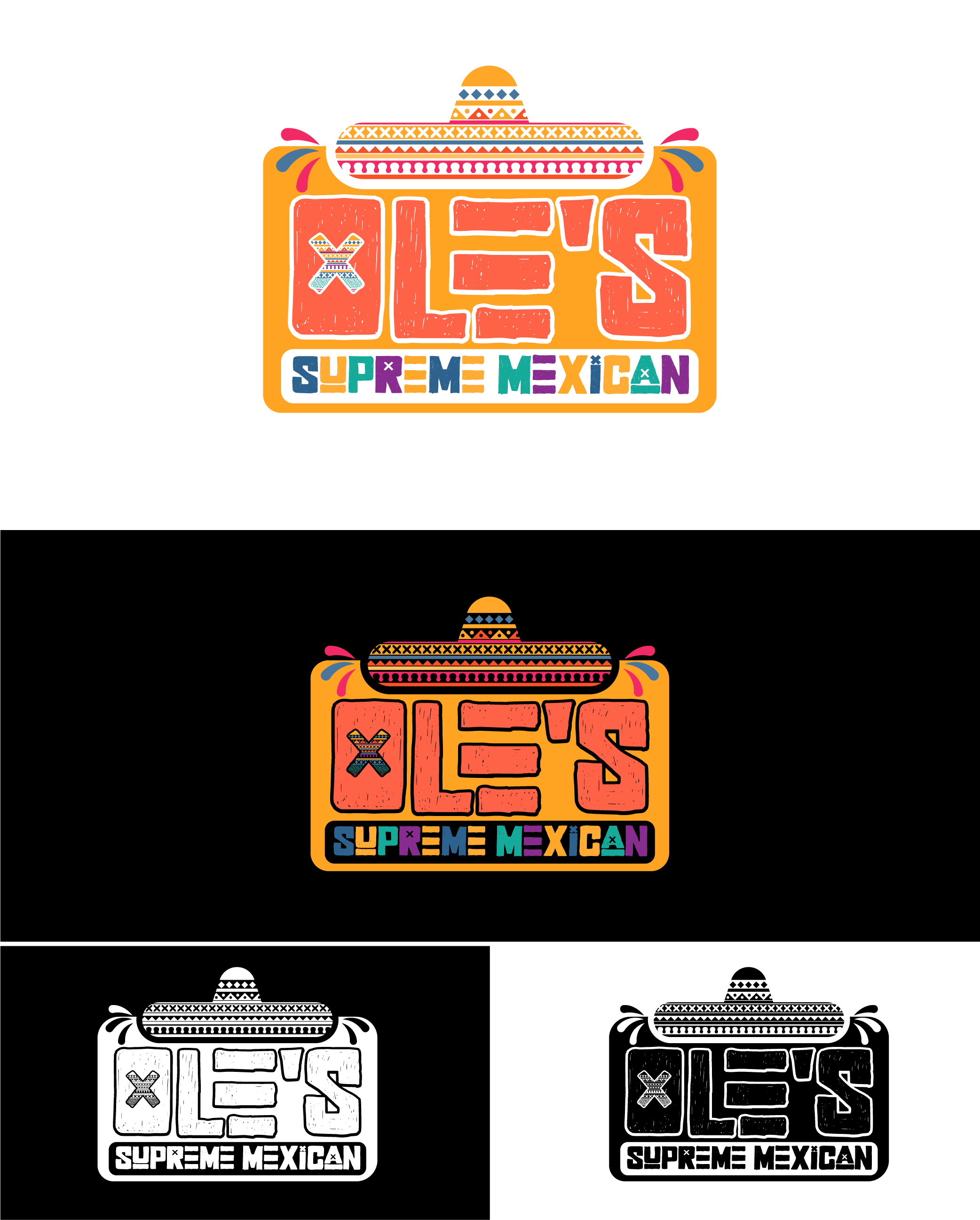 Logo Design by Johnny@ for Ole's Fajitas | Design #32948203