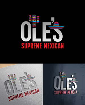 Logo Design by Afika_YN for Ole's Fajitas | Design: #32943140