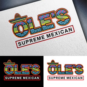 Logo-Design von John Mark Arts für Ole's Fajitas | Design #32941575