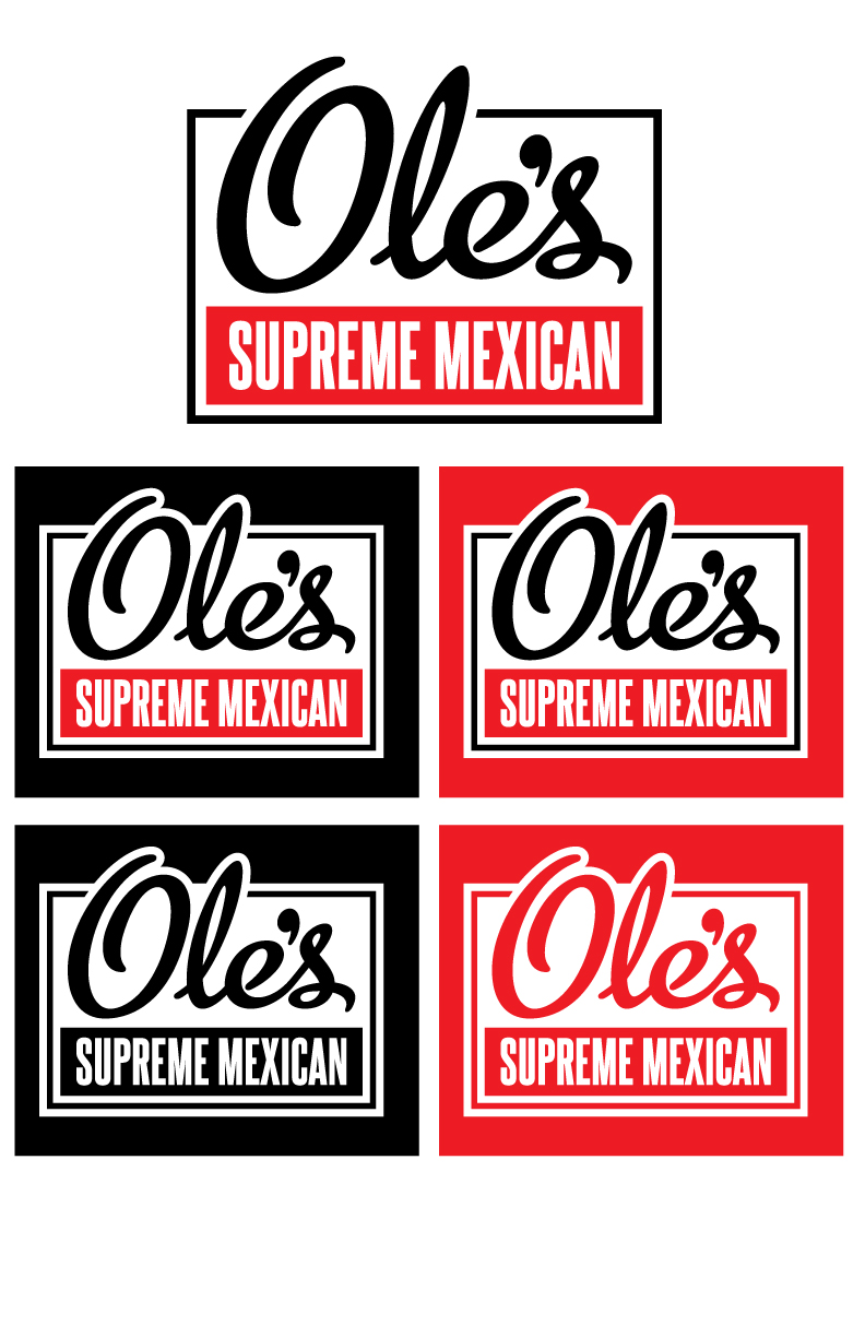 Logo Design by Mike Carroll for Ole's Fajitas | Design #32906557