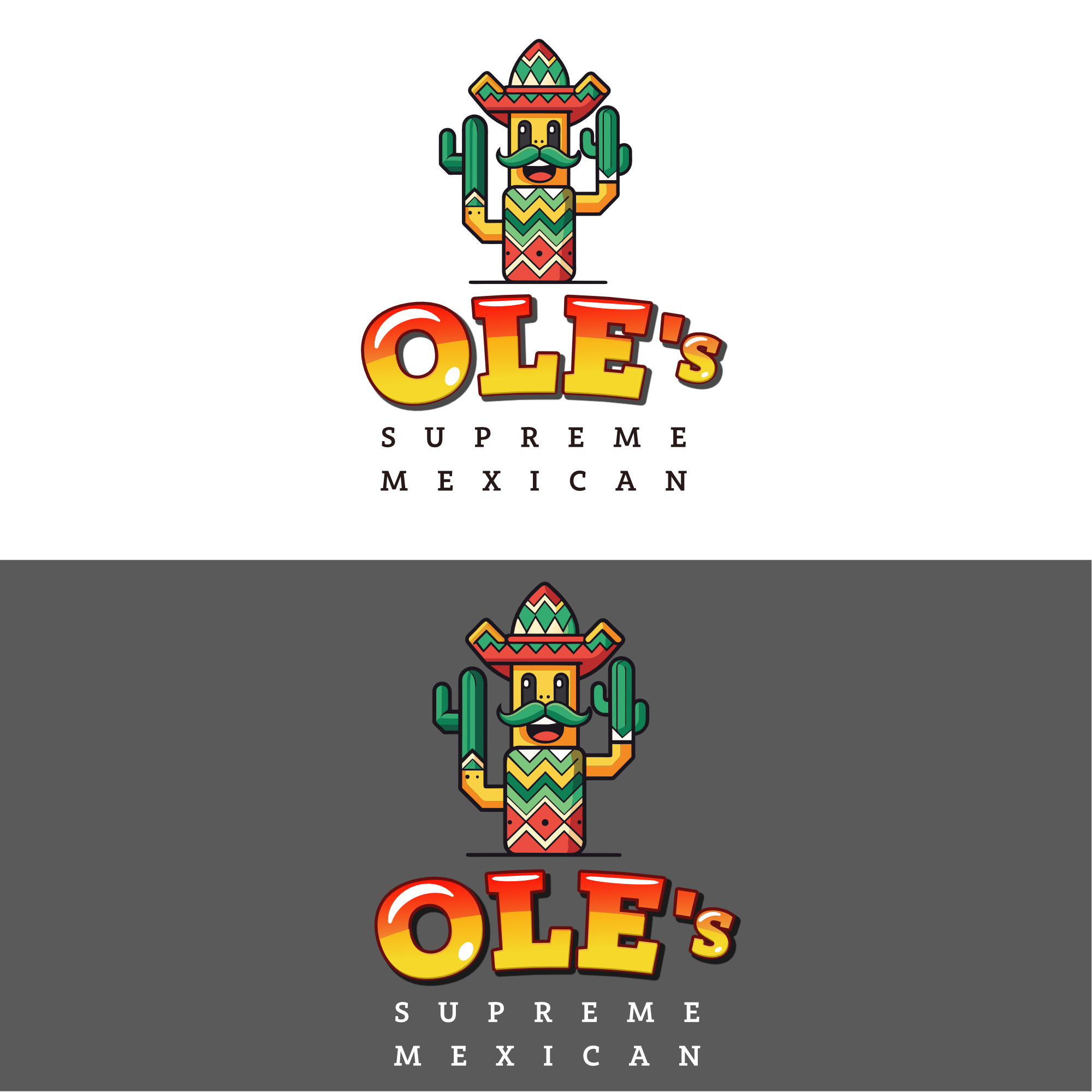 Logo Design by neilparnham for Ole's Fajitas | Design #32913436