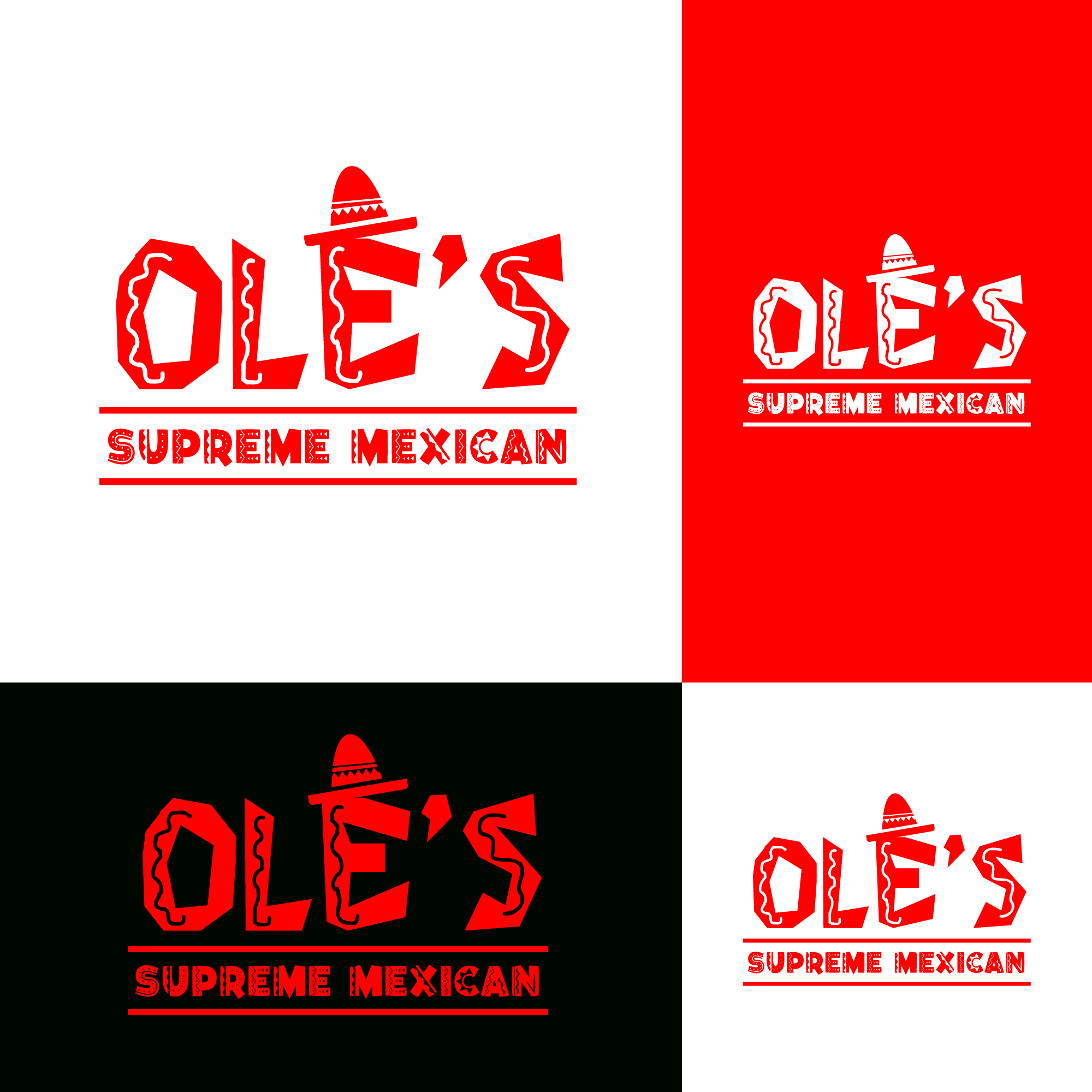 Logo Design by Transformed Design Inc. for Ole's Fajitas | Design #32932064