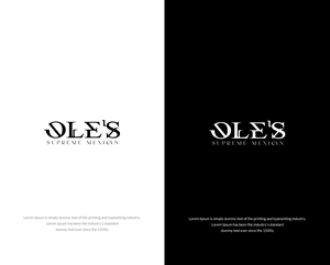 Logo Design by SL Designer for Ole's Fajitas | Design: #32923483