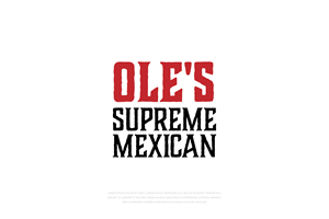 Logo Design by vramar.roy for Ole's Fajitas | Design: #32910240