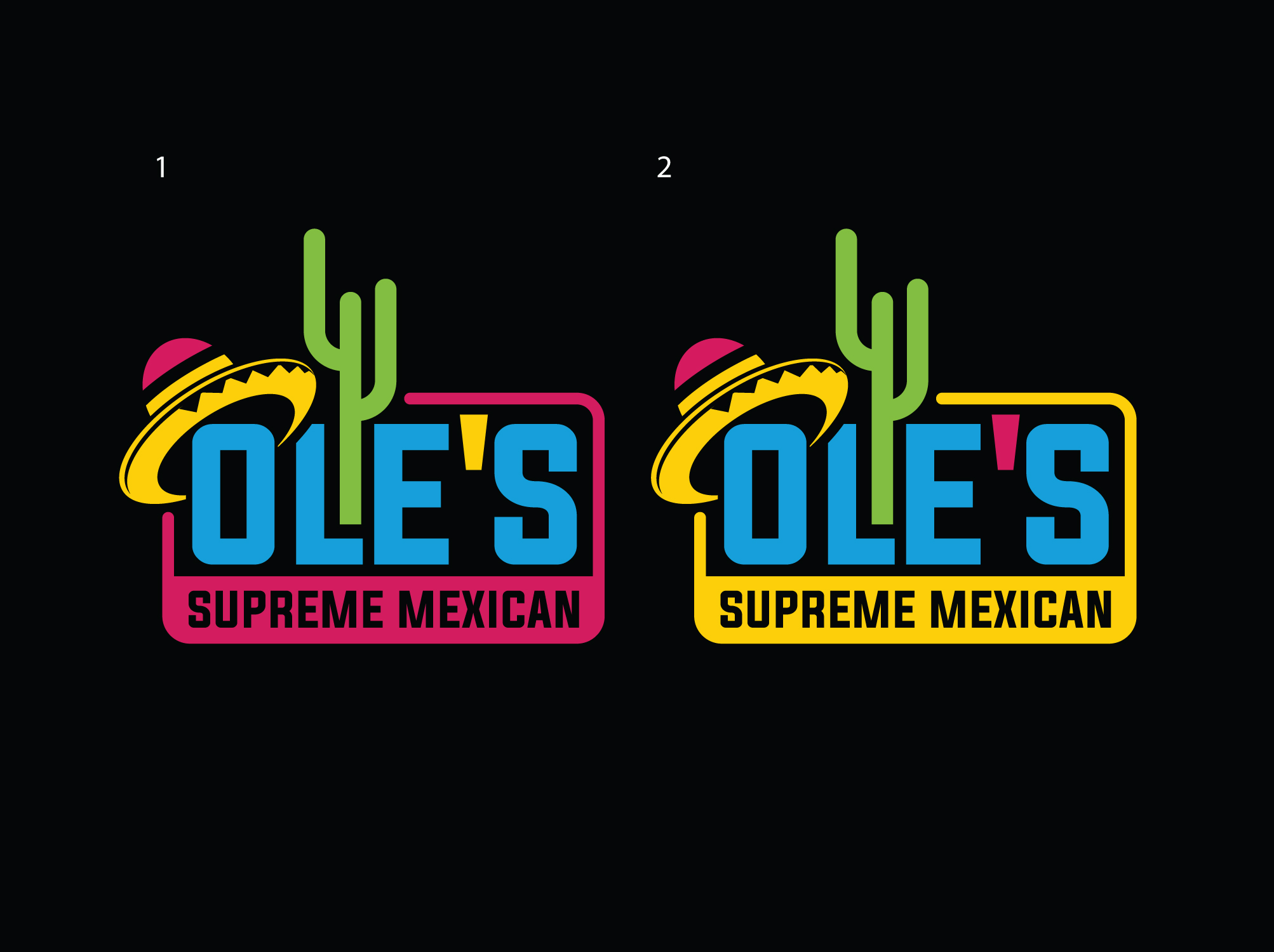 Logo Design by geni for Ole's Fajitas | Design #32941879