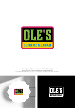 Logo Design by M.Syaiful Huda for Ole's Fajitas | Design: #32905991