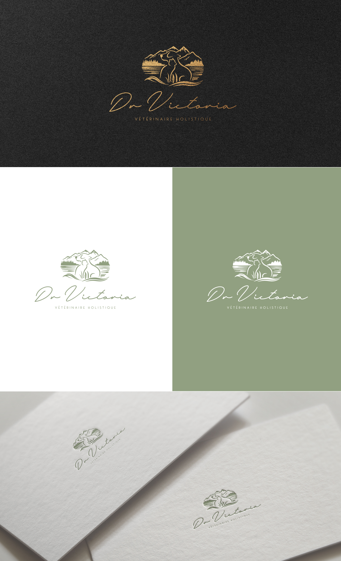 Logo Design by GLDesigns for Cabinet vétérinaire Equilibre Sàrl | Design #32911932