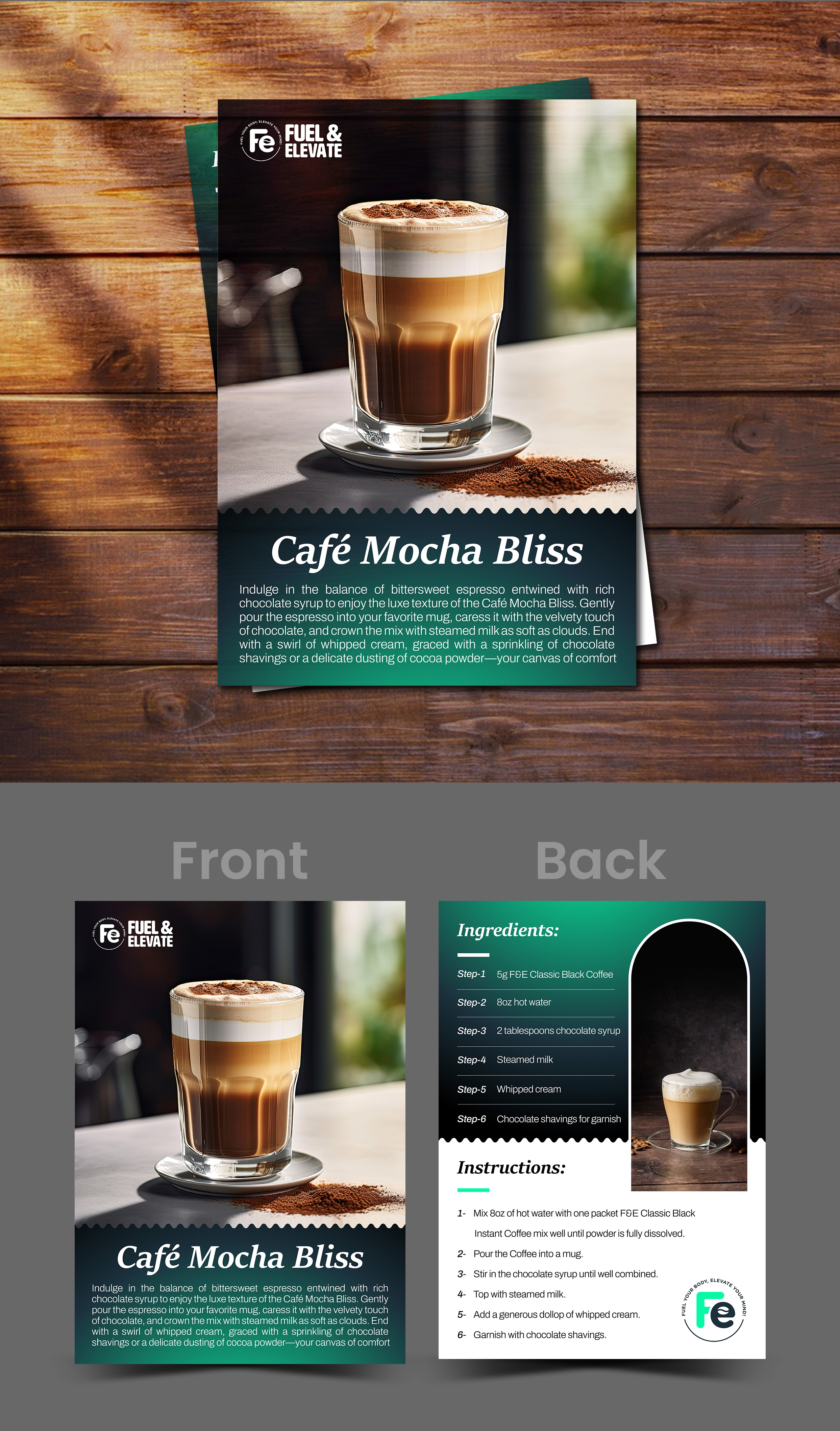 Menu Design by Deep-Sign for this project | Design #32925885