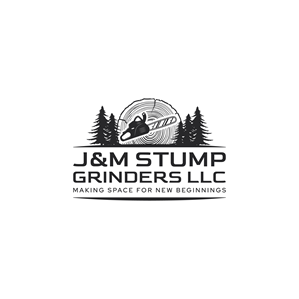 Logo Design by Aljune Castro Designs for J&M Stump Grinders LLC | Design: #32923116