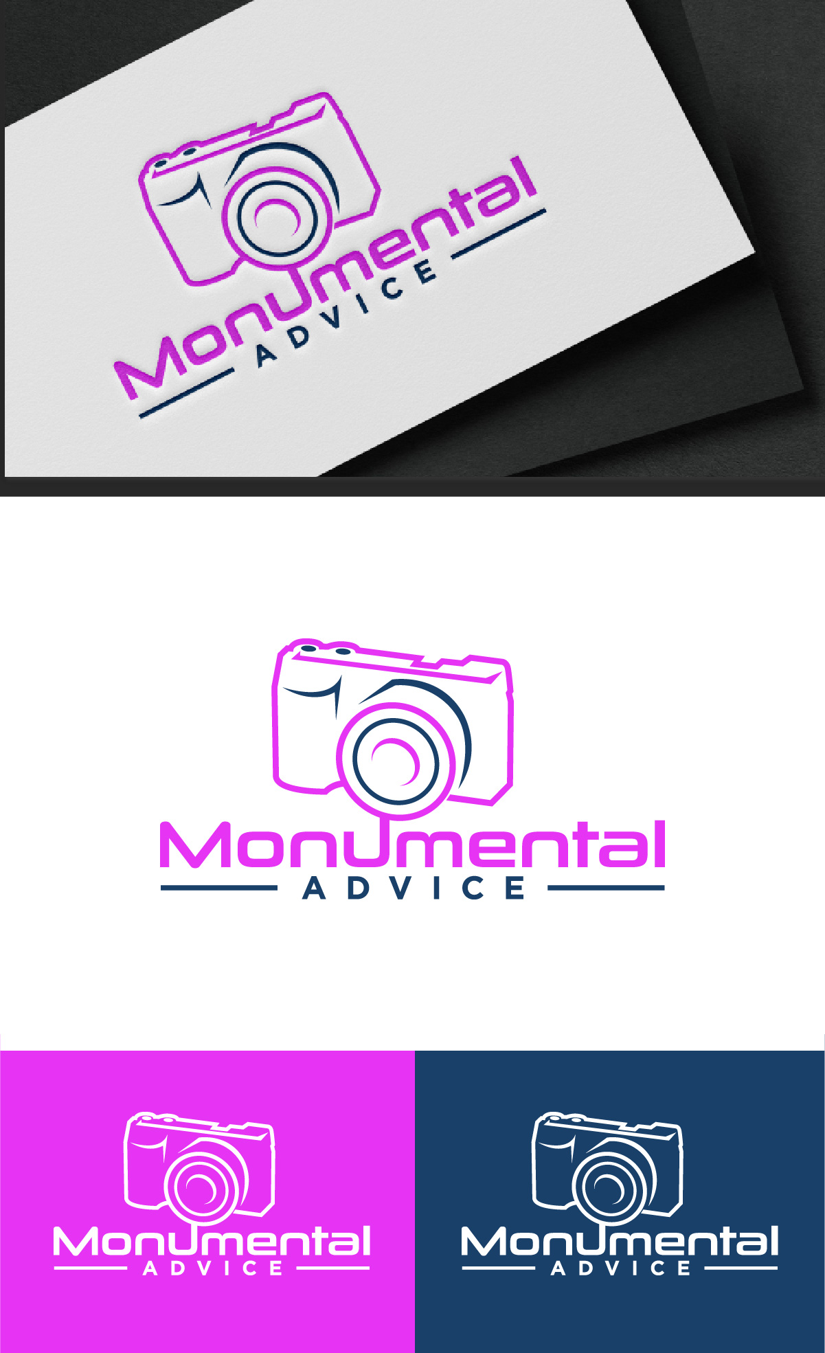 Logo Design by Loknath for Monumental Advice | Design #32930238