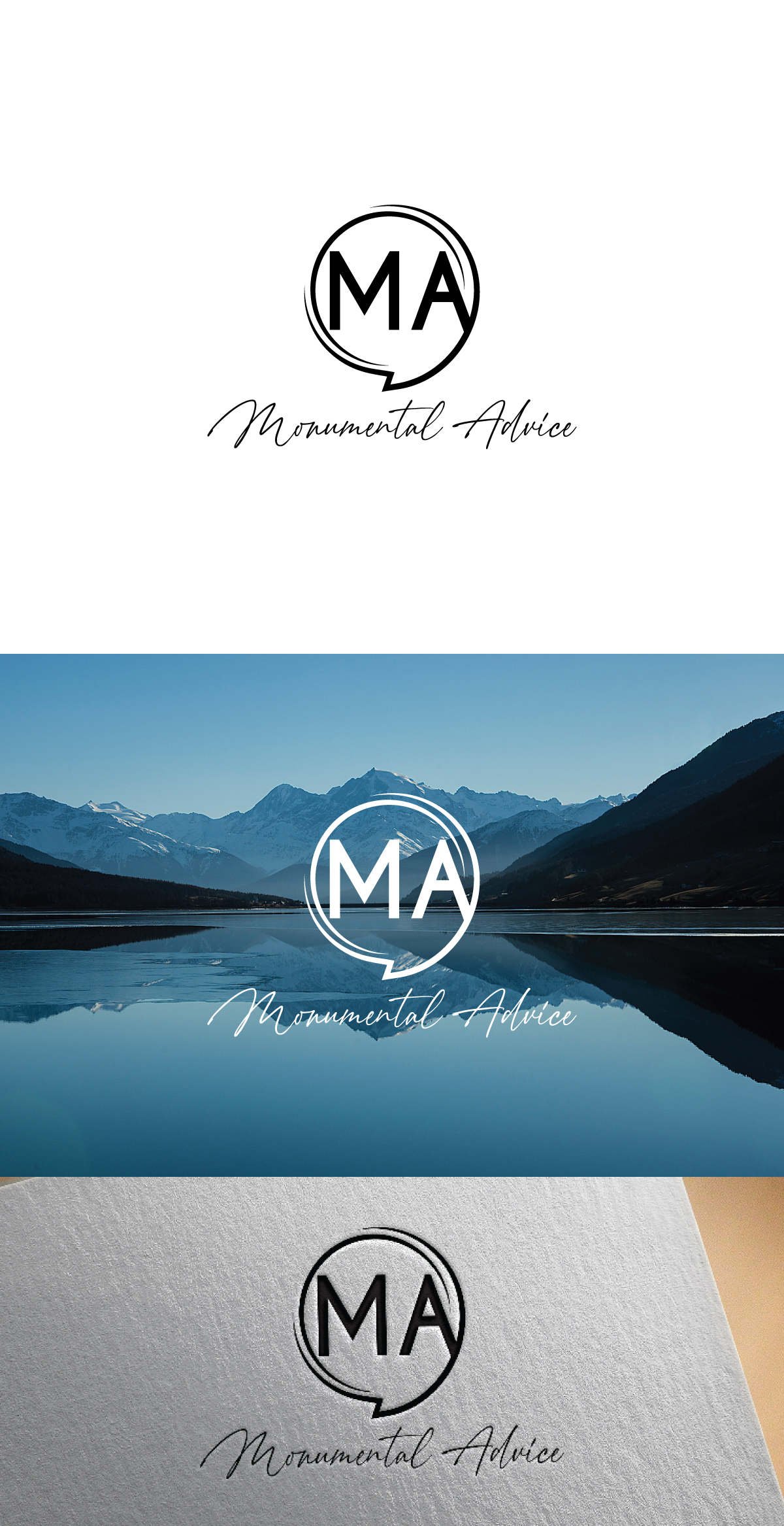 Diseño de Logo por graphics^master para Monumental Advice | Diseño #32917315