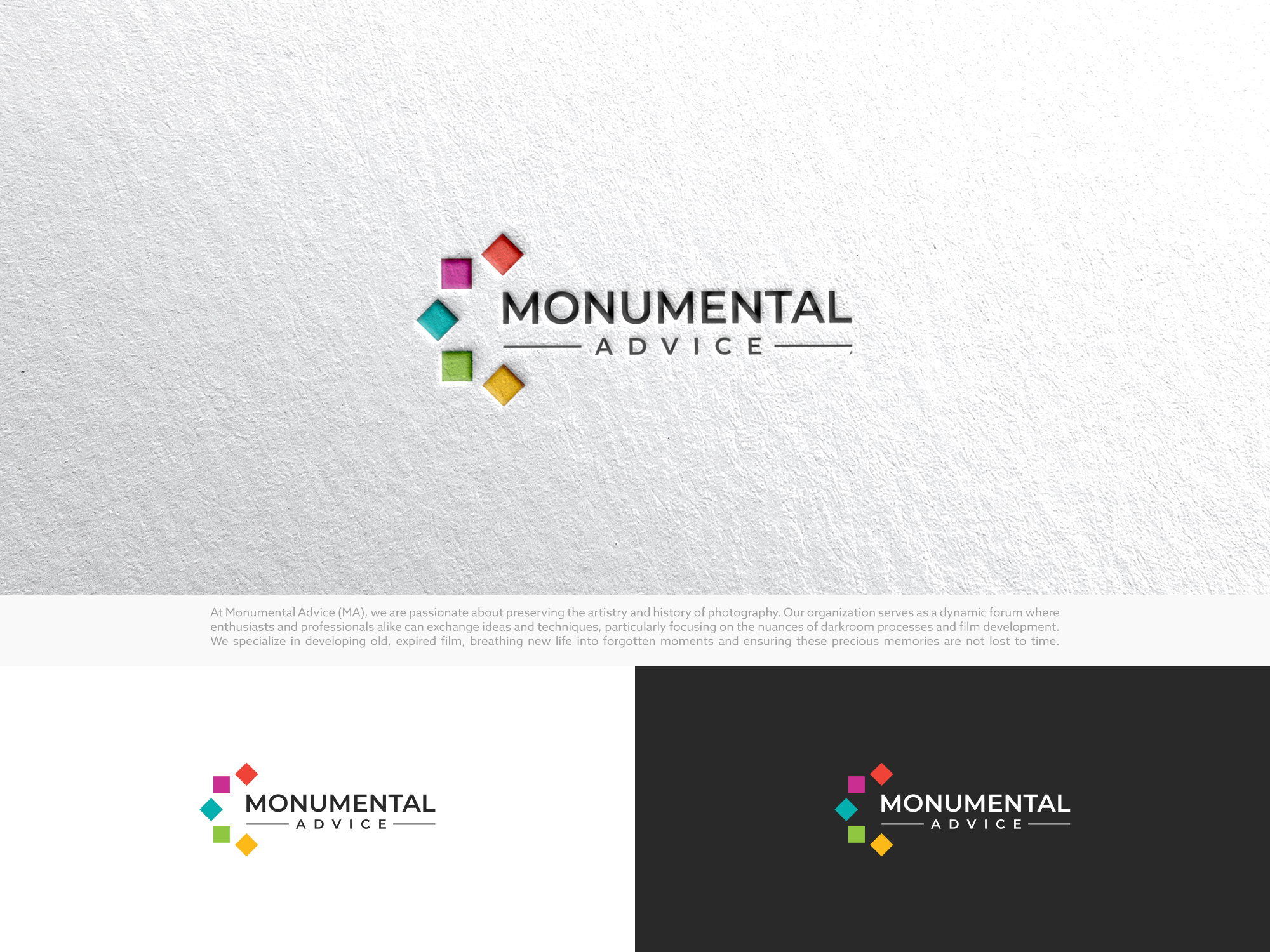 Logo Design by COLOUR CREATIVE for Monumental Advice | Design #32949201