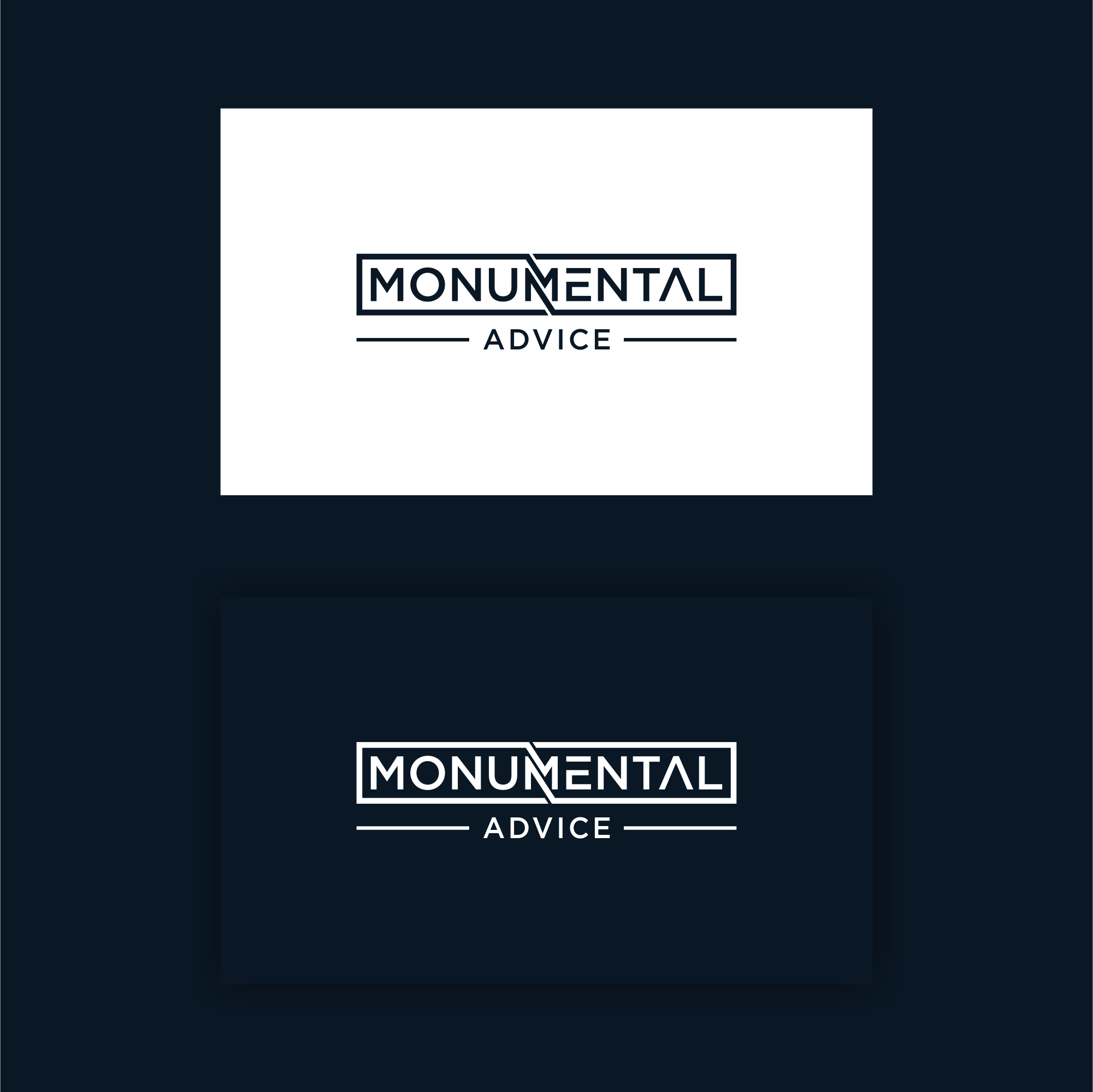 Diseño de Logo por B.O_studio para Monumental Advice | Diseño #32955236