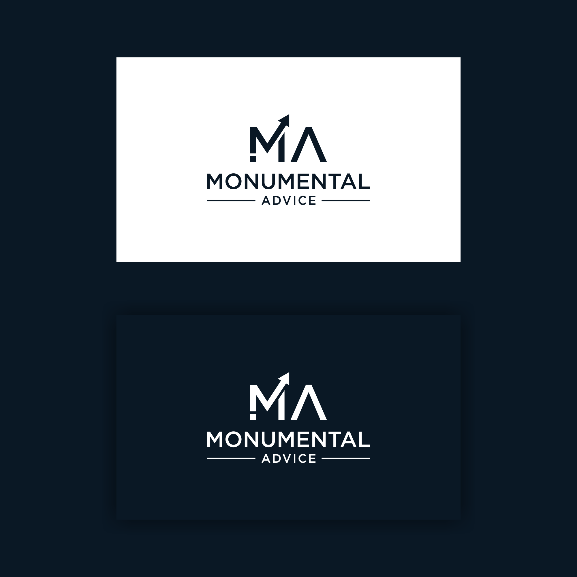 Diseño de Logo por B.O_studio para Monumental Advice | Diseño #32955258