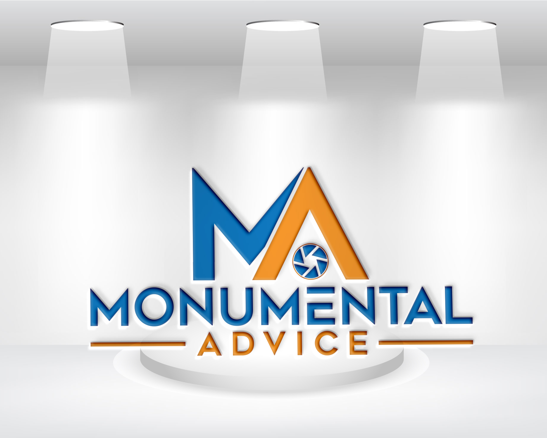 Logo Design by naeem mollah for Monumental Advice | Design #32930266