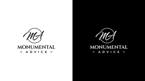 Diseño de Logo por gfx7 para Monumental Advice | Diseño: #32958222