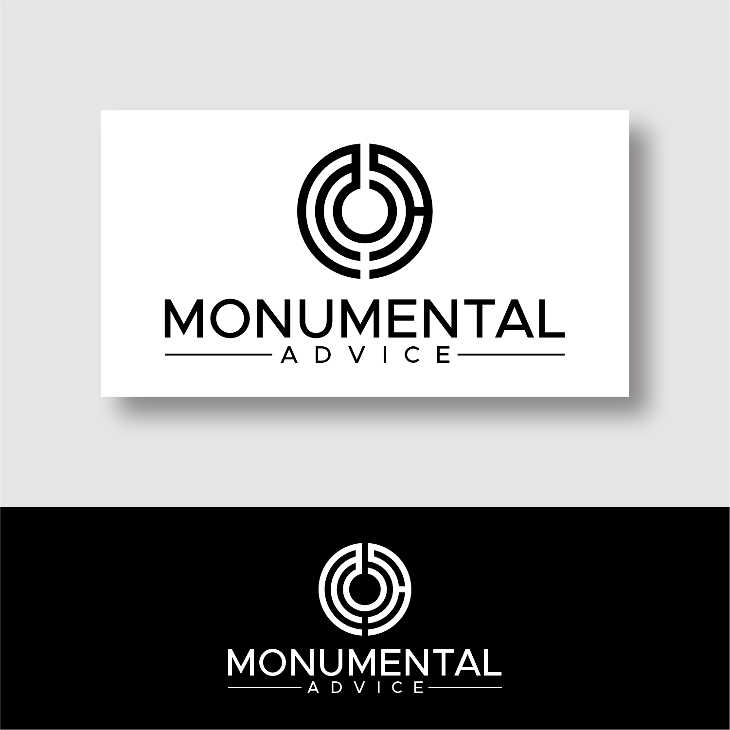 Diseño de Logo por ganesaputu para Monumental Advice | Diseño #32916826
