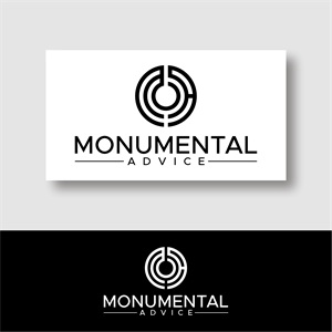 Diseño de Logo por ganesaputu para Monumental Advice | Diseño: #32916826