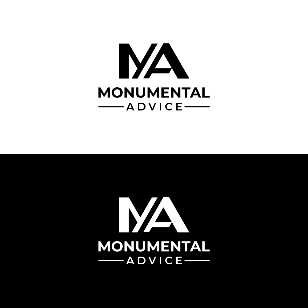 Logo Design by Dedi Saputra 2 for Monumental Advice | Design #32916889