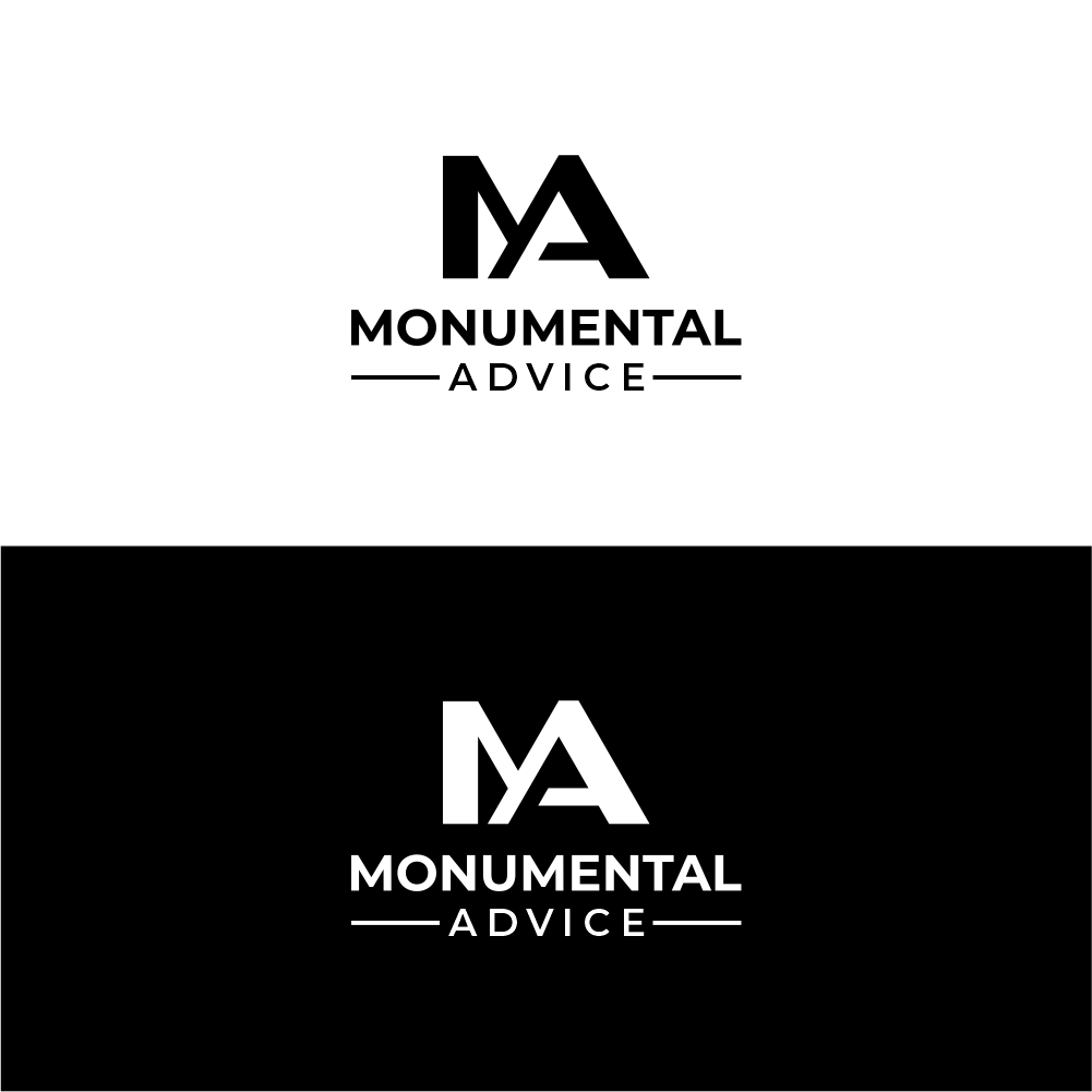 Logo Design by Dedi Saputra 2 for Monumental Advice | Design #32916893