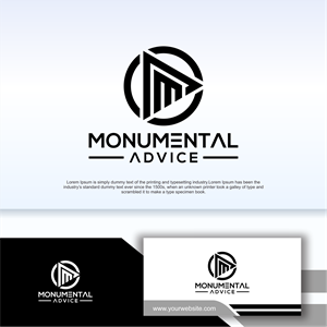 Logo Design by Apache Kretek for Monumental Advice | Design: #32918368