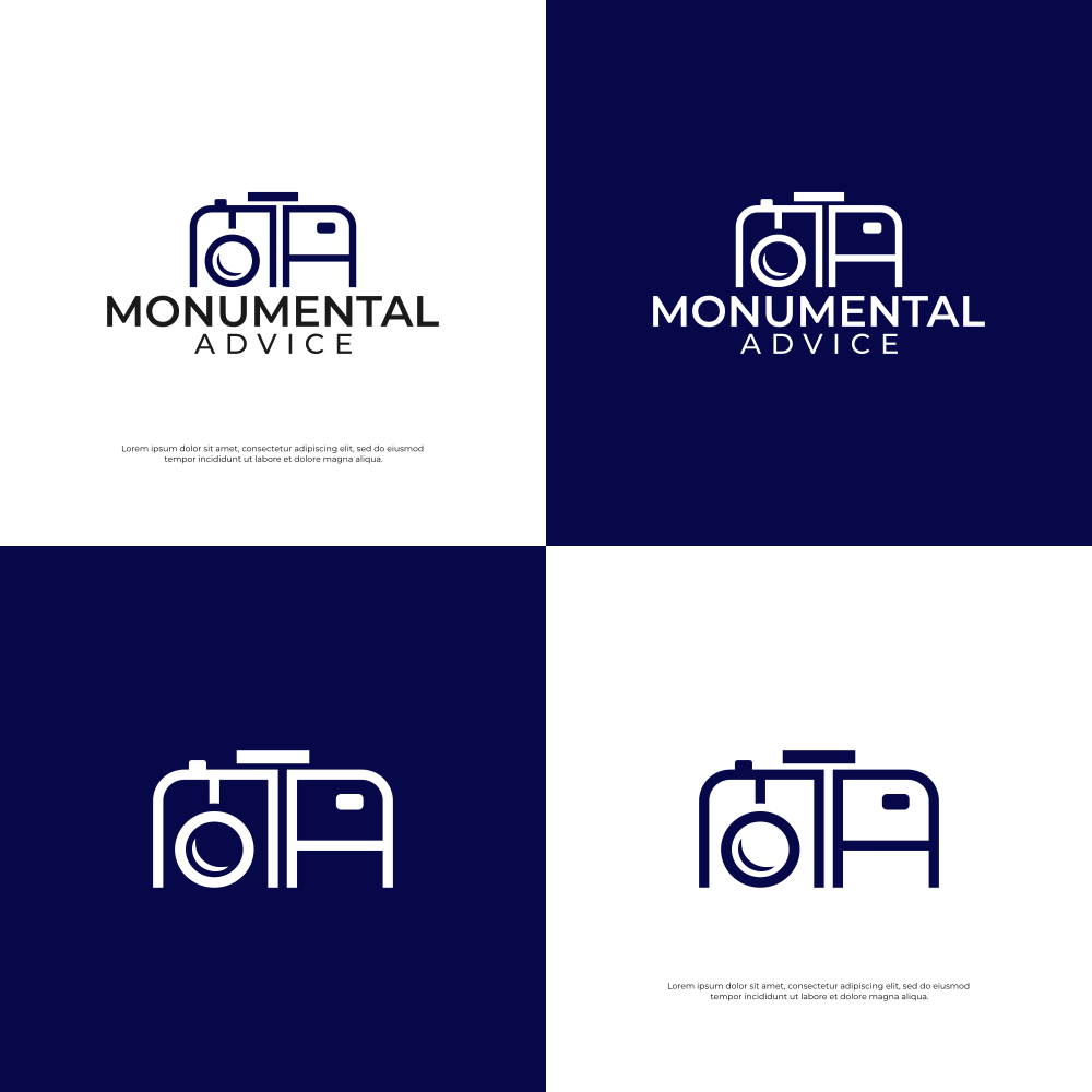 Logo Design by MRlogoDsgn for Monumental Advice | Design #32917764