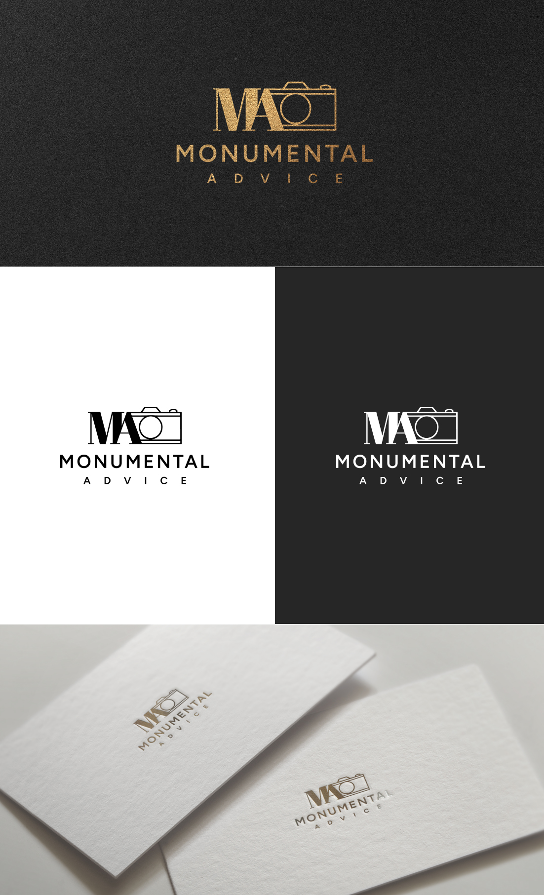 Diseño de Logo por GLDesigns para Monumental Advice | Diseño #32913486