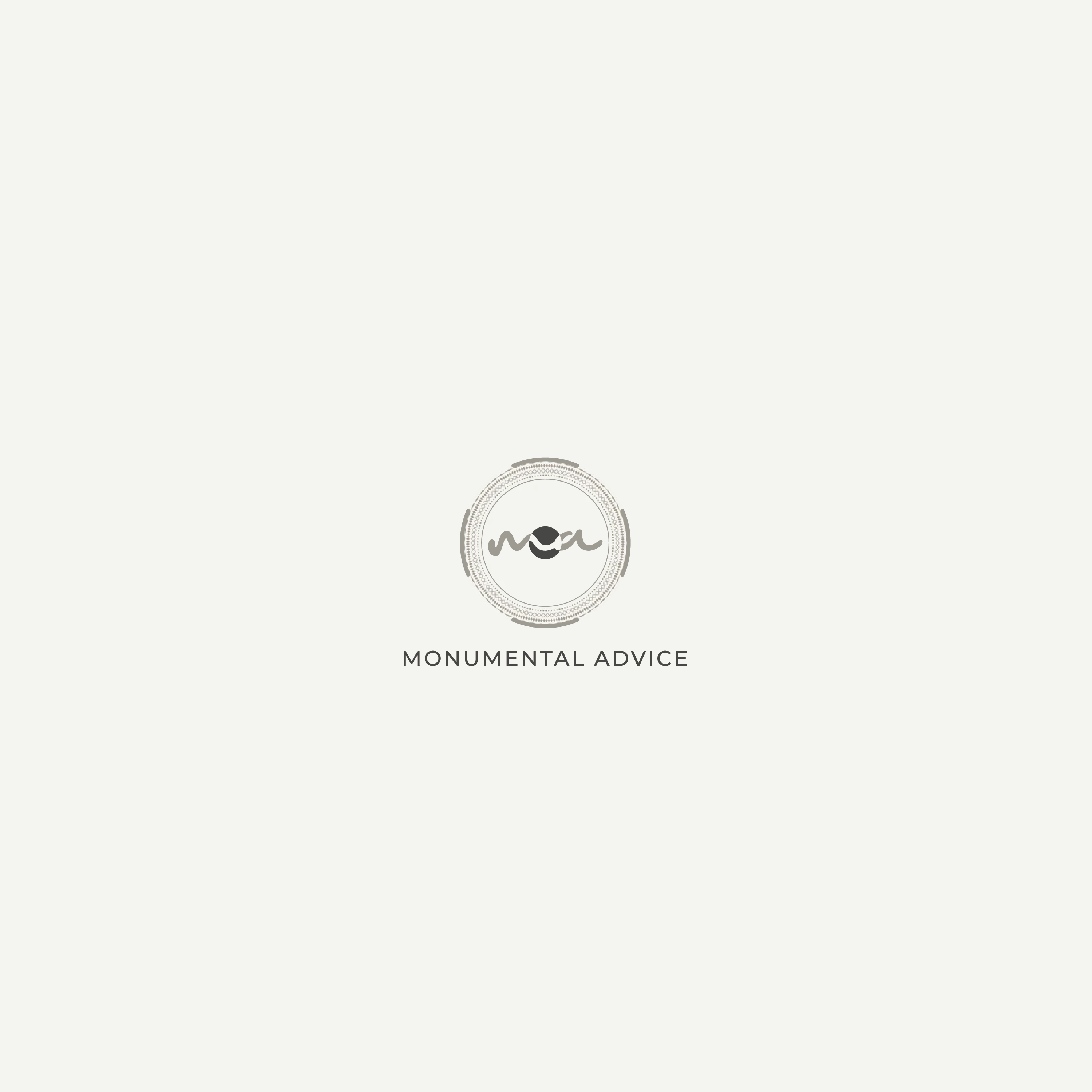Logo Design by Verified artistry (Design garden) for Monumental Advice | Design #32948621