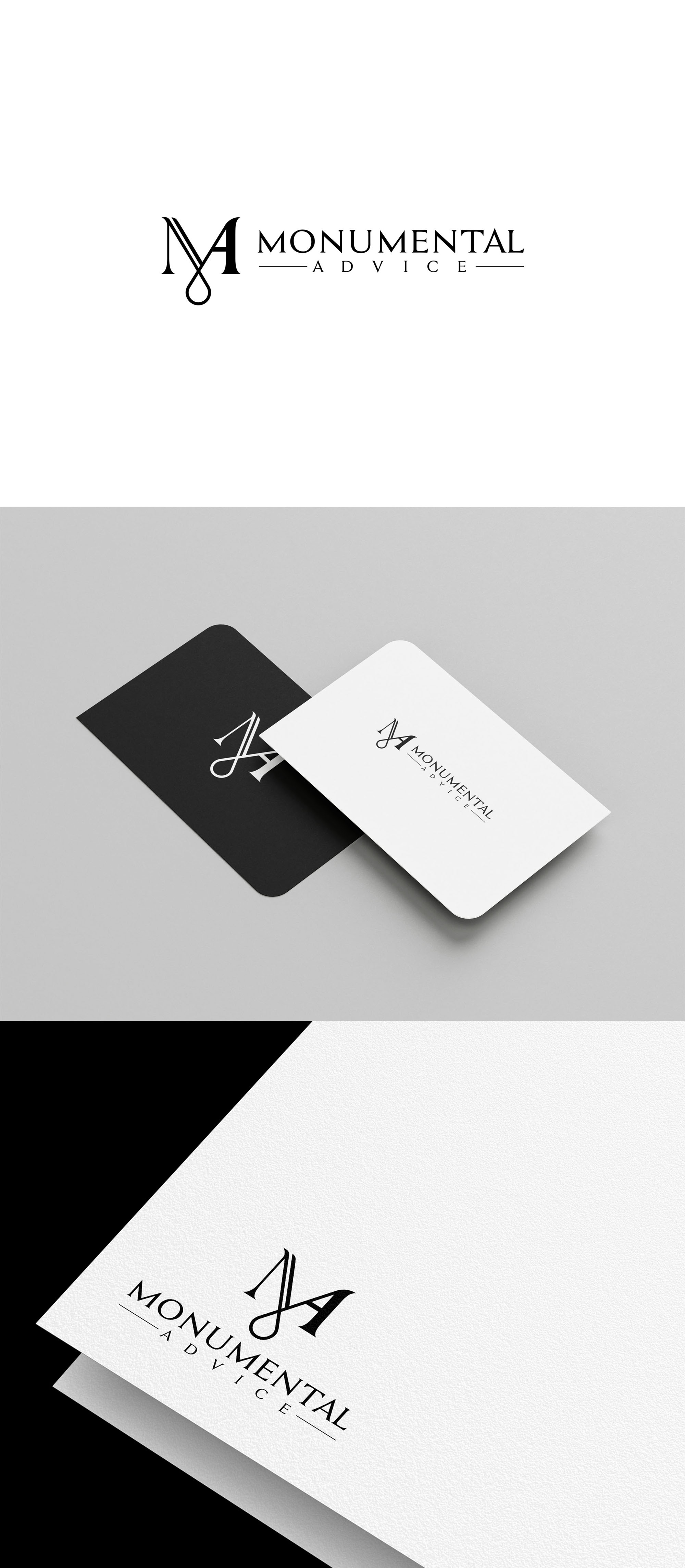 Diseño de Logo por aexoagency para Monumental Advice | Diseño #32915679
