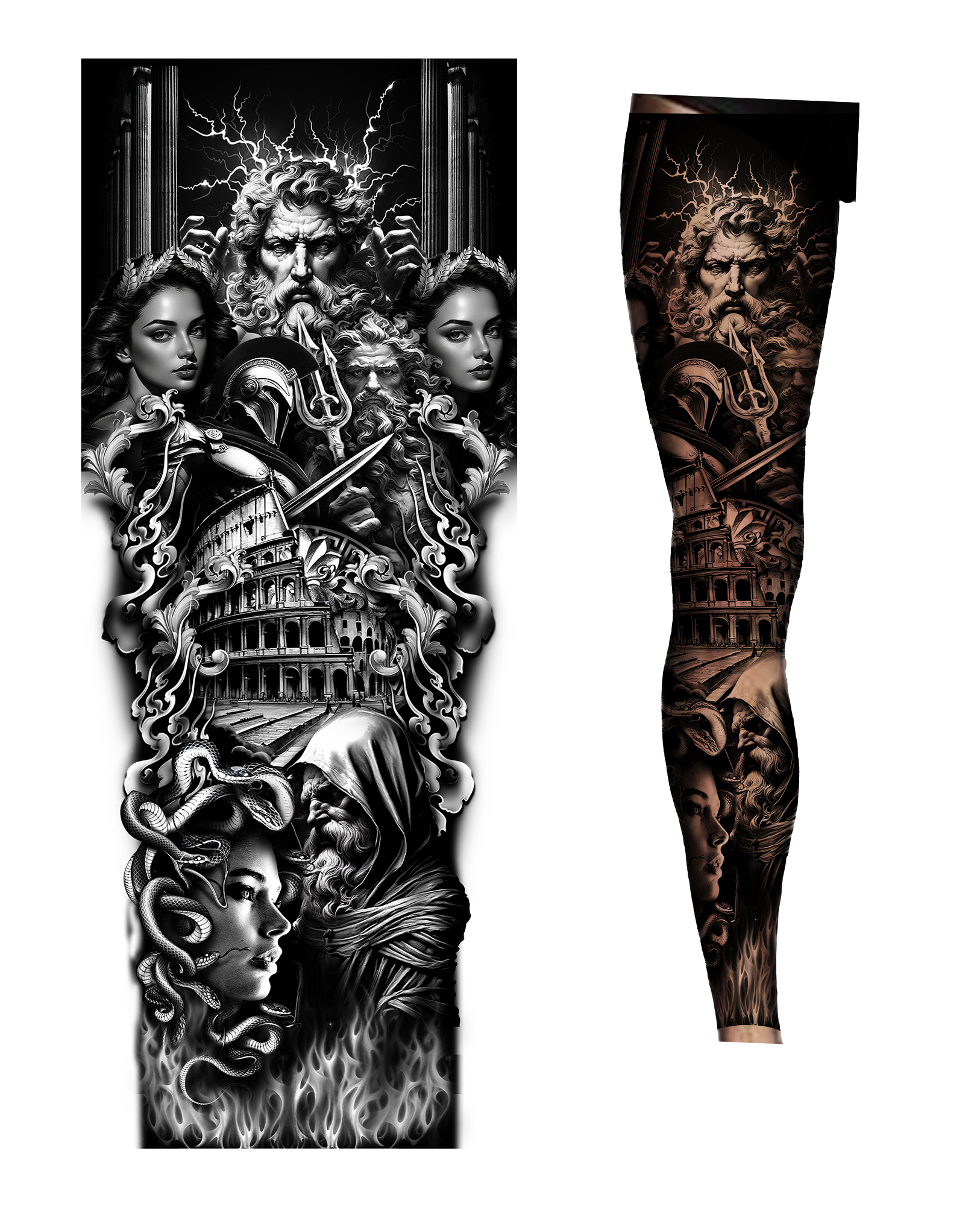 Tattoo Design by Kiki Hermawan for this project | Design #33115934