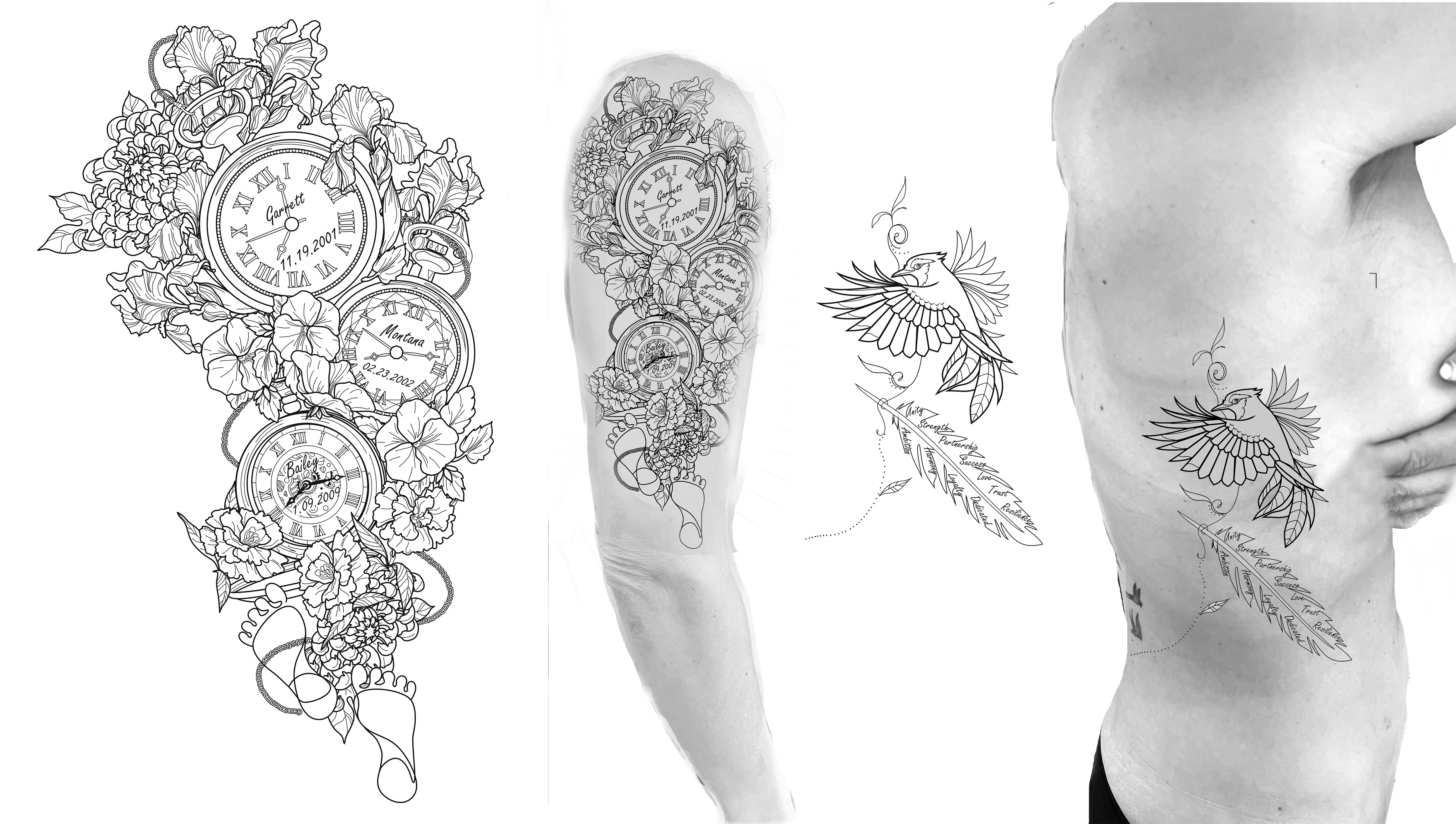 Tattoo Design by Jamal 12 for this project | Design #33030723