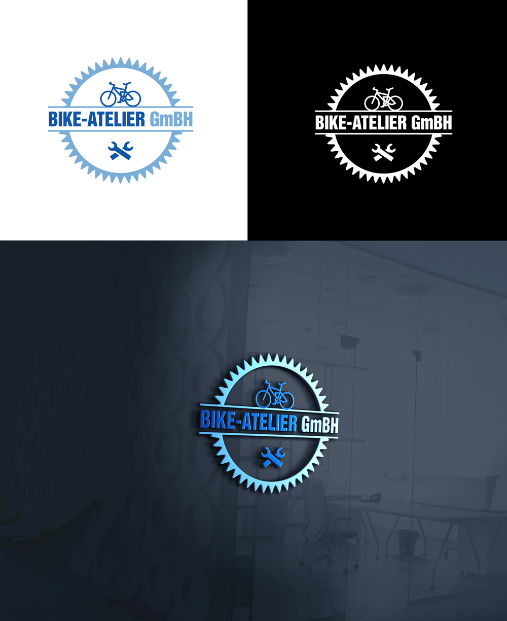 Logo Design by RA-bica for Bike-Atelier GmbH | Design #33044421