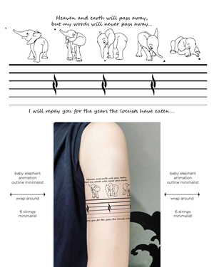 Diseño de Tatuaje por Sergio Coelho para este proyecto | Diseño: #32922159