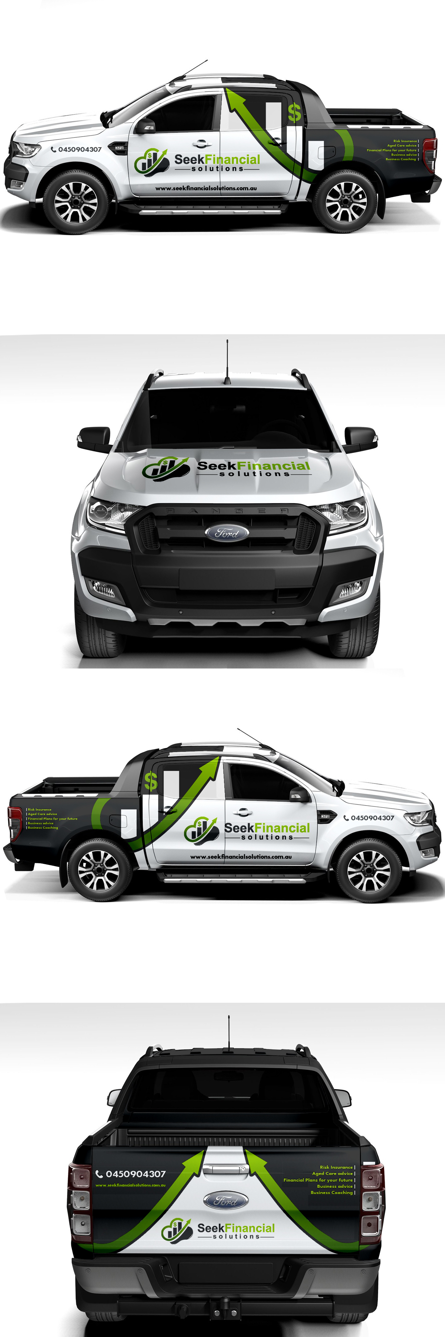 Diseño de Rotulación de Vehículo por ANGGI MAULANA PRAKOSO para Financial Planner | Diseño #32946993