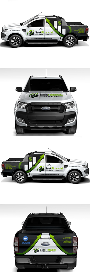 Car Wrap Design by ANGGI MAULANA PRAKOSO for Financial Planner | Design: #32948321