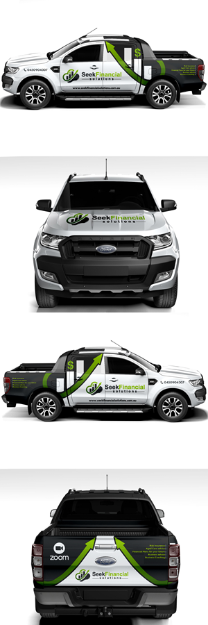 Car Wrap Design by ANGGI MAULANA PRAKOSO for Financial Planner | Design: #32948322