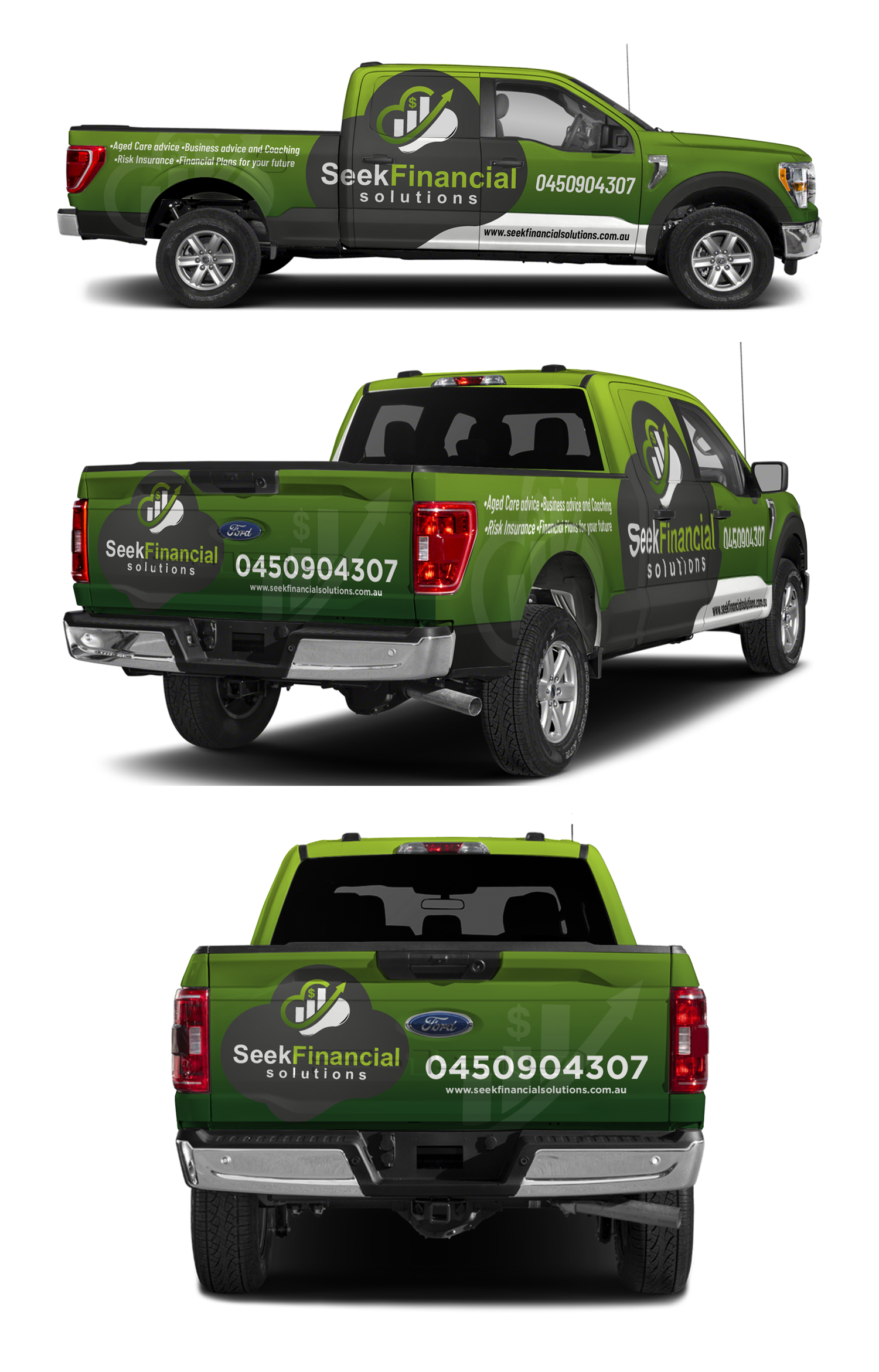 Car Wrap Design by 123graphics for Financial Planner | Design #32920896
