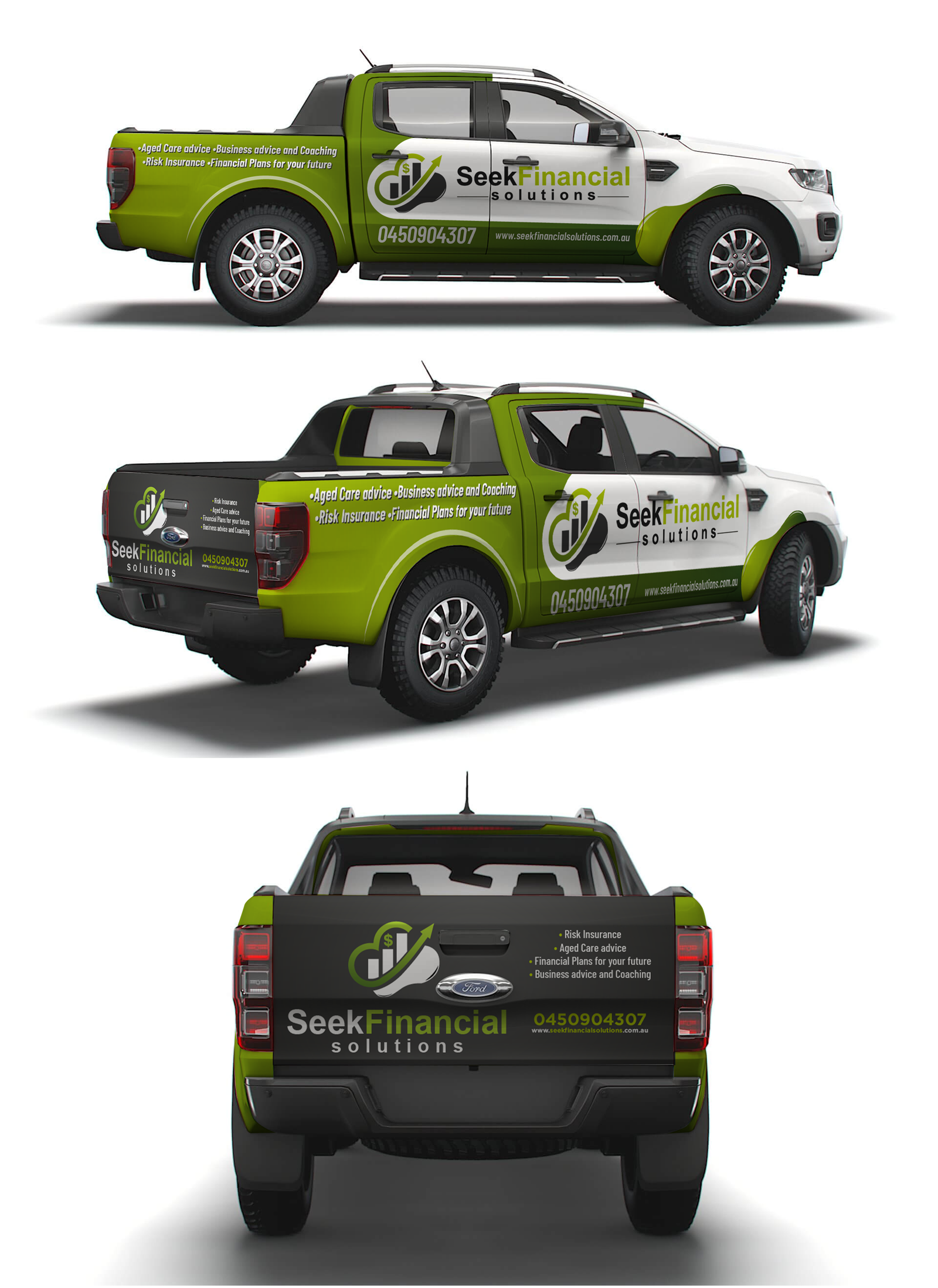 Car Wrap-Design von 123graphics für Financial Planner | Design #32938227