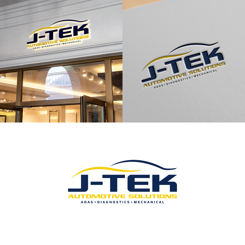 Logo Design by Znuj Esilas for J-TEK AUTOMOTIVE SOLUTIONS | Design #32920430