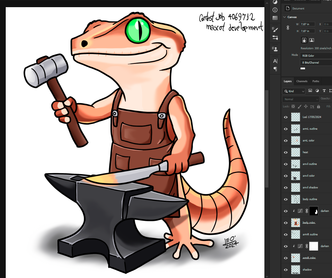 Mascot Design by Leodesenhos for this project | Design #32932583