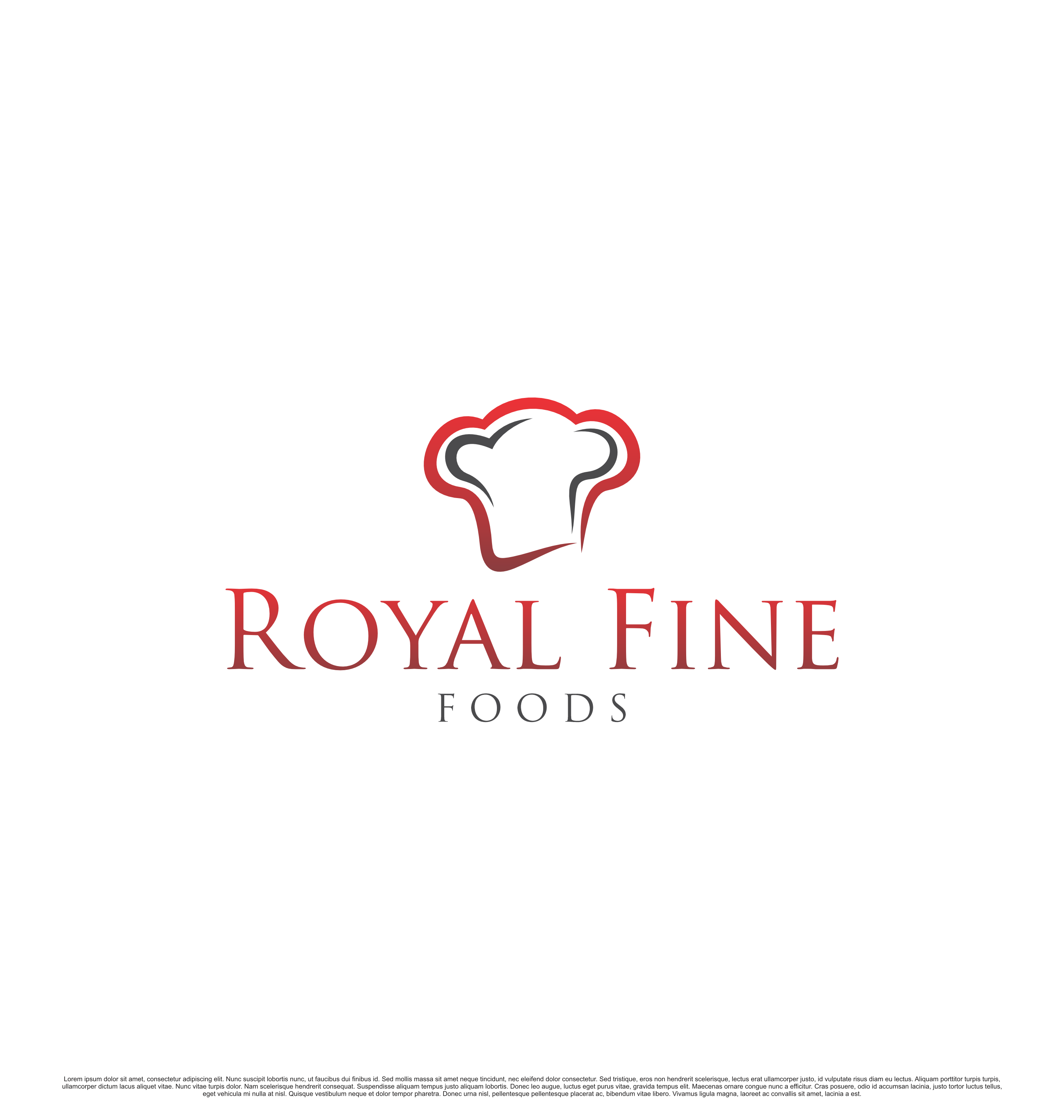 Diseño de Logo por saesean para Royal Fine Foods | Diseño #32928093